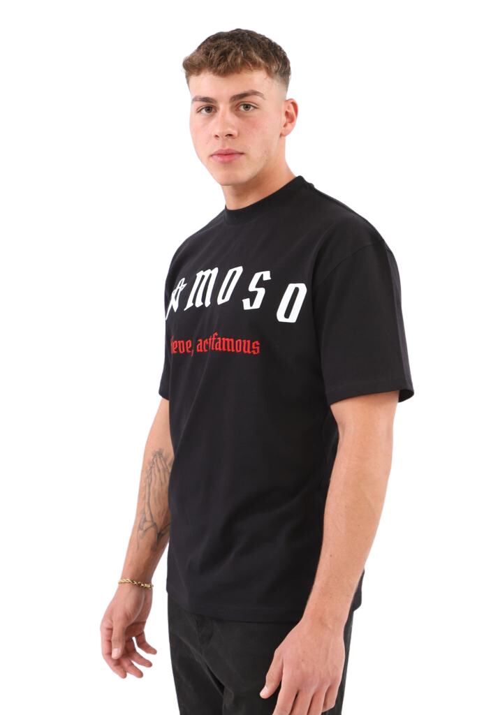 FAMOSO GRANDE BLACK - OVERSIZED TEE