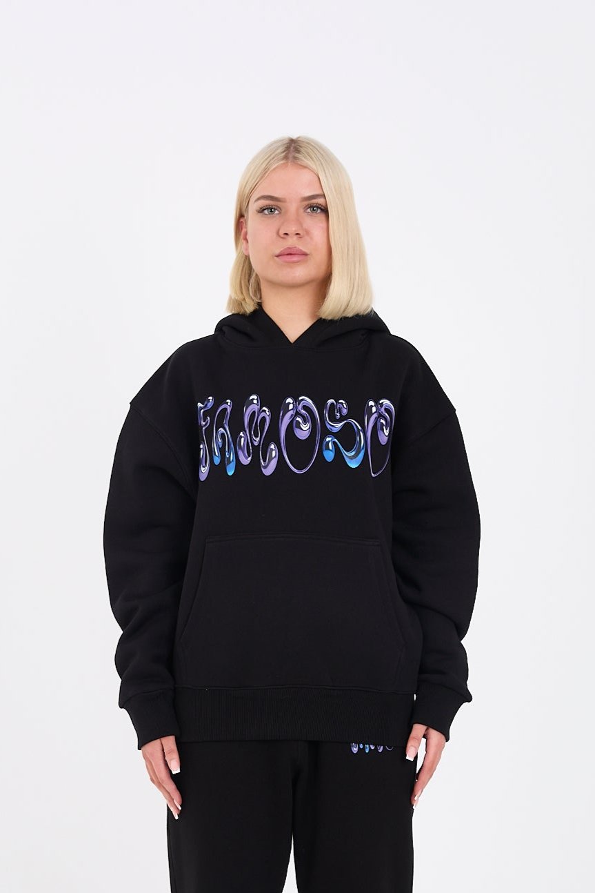 FAMOSO BUBBLE BLACK HOODIE