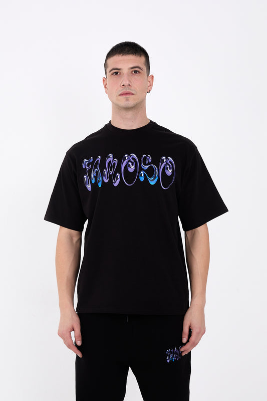 FAMOSO BUBBLE BLACK TEE