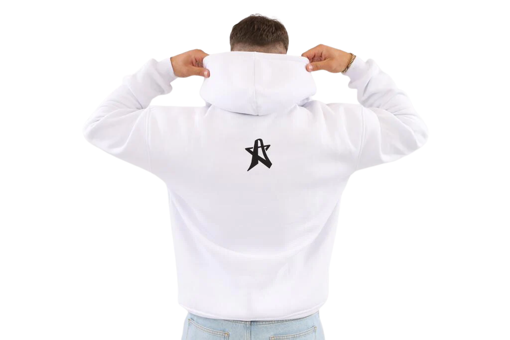 FAMOSO GRANDE WHITE - OVERSIZED HOODIE